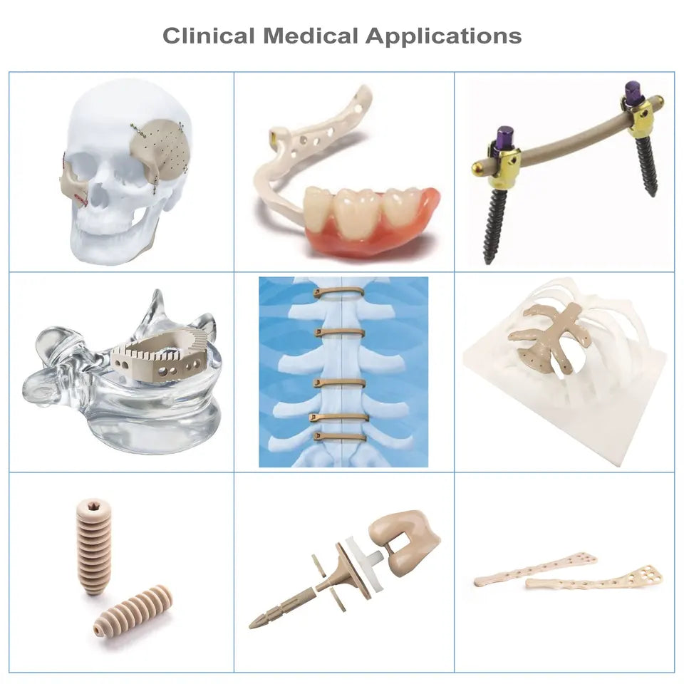 Medical Grade PEEK Granular Materials For Dental Laboratory Consumables