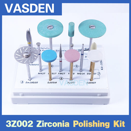 3Z002 Набор для шлифовки и полировки зубов из циркония