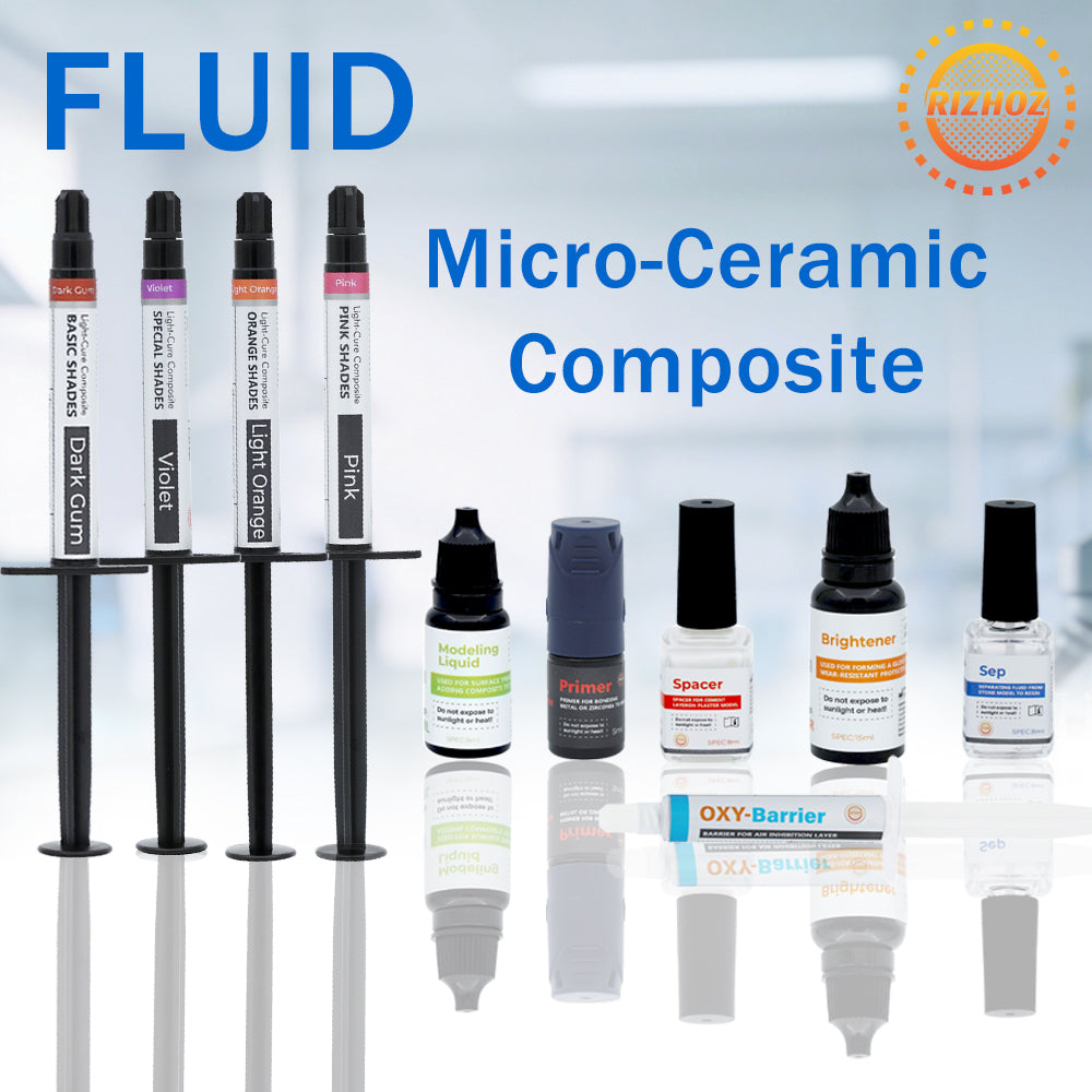 Dental Light Cure Rizhoz Separator Liquid 8ml – Liquid Separator for Plaster & Composite Isolation