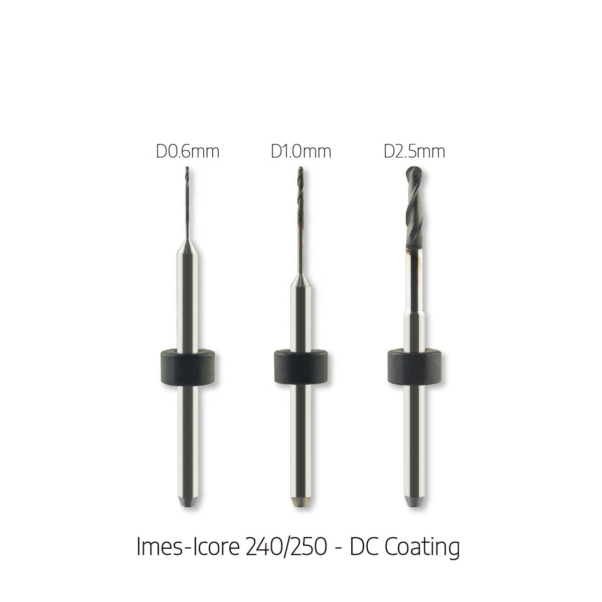 Imes-Icore 250i Mechine DC Zirconia Diamond Coating Milling Burs For CADCAM