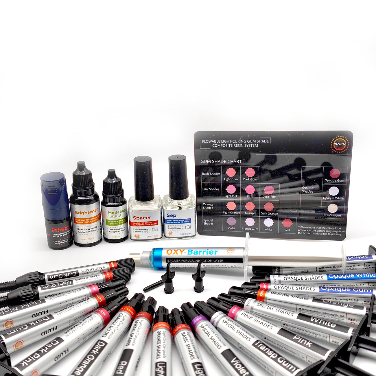 Rizhoz 15ml Brightener Enhances Brightness & Optical Effect in Composite Layers