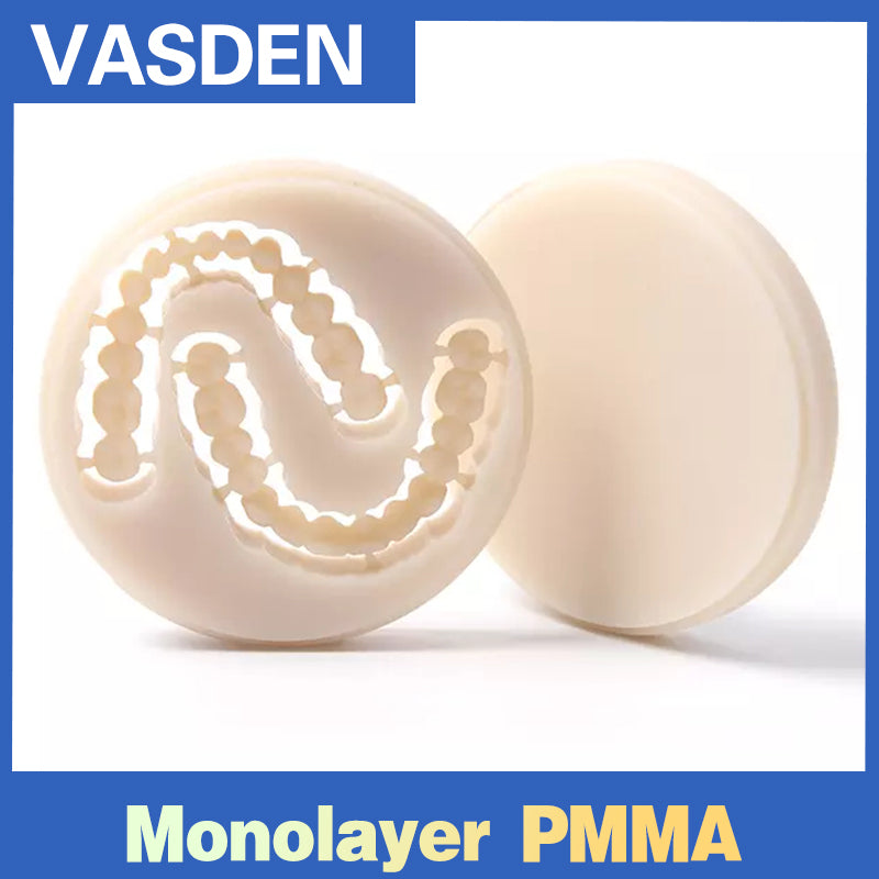 Диск из однослойной смолы PMMA, 98 мм, диск для стоматологического материала CAD CAM