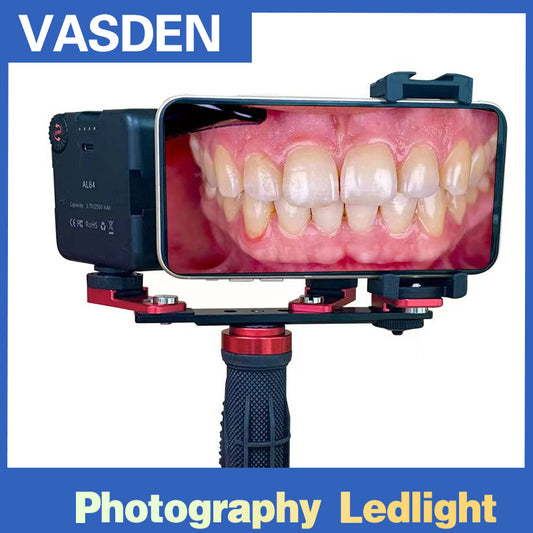 Dental intraoral photography mobile phone fill light portable