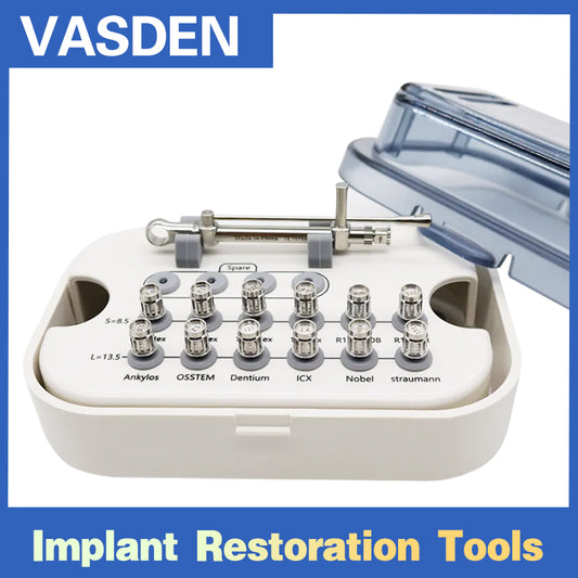 12 шт./компл. инструменты для восстановления зубных имплантатов, зубной гаечный ключ