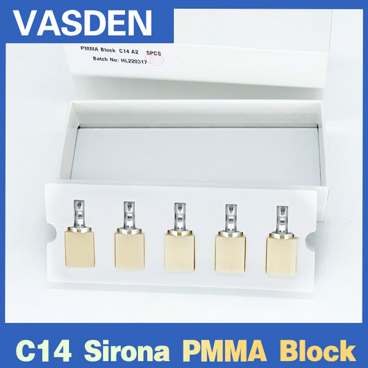 C14 Sirona PMMA Block Dental Laboratory Chairside Materials Resin Block