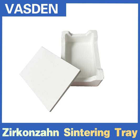 High Temperature Dental Crucible Zirconia Sintering Tray Set 90*60*30mm