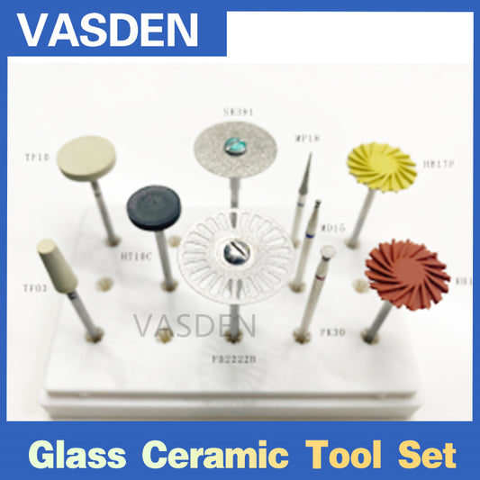 Glass Ceramic Tool Set HP020-2 Rubber emery grinding head