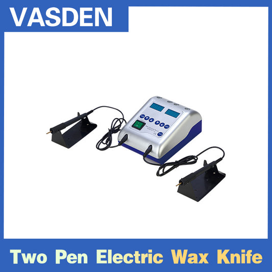 Электрический восковой нож с двумя ручками, стоматологическое оборудование