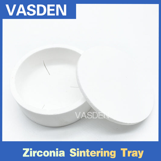 Fast Time Sintering Tary Flat Mouth Zirconia Sintered Crucible 95*23mm/90*23mm