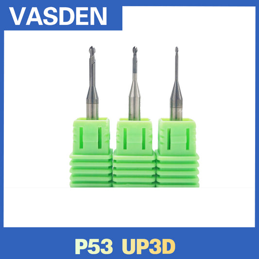 UP3D P53 Mechine DLC PMMA Diamond Coating Milling Burs Dental CAD CAM Materials