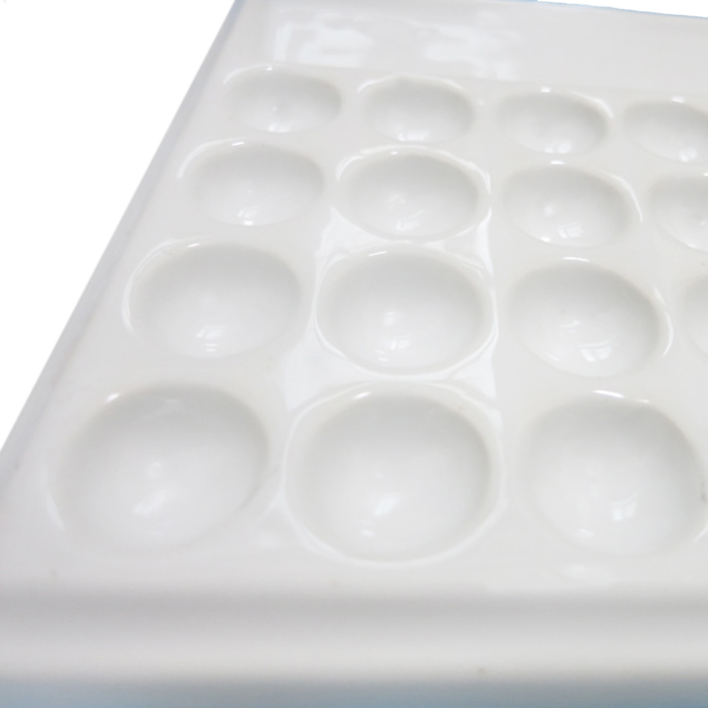 Dental Ceramic Plate 28 hole porcelain plate