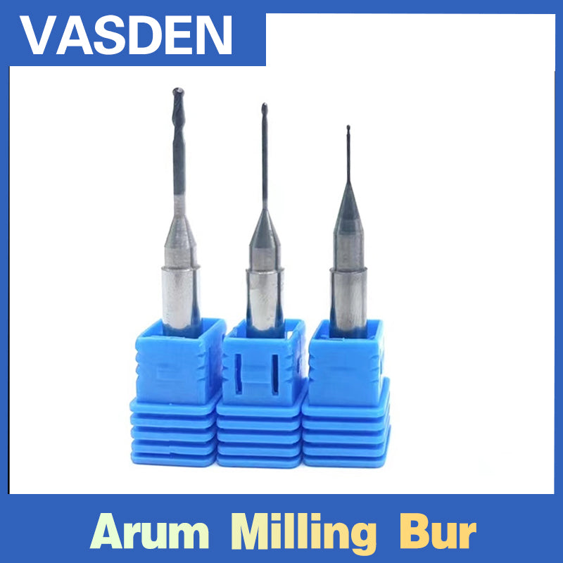 Arum Mechine DLC PMMA Diamond Coating Milling Burs For CAD CAM