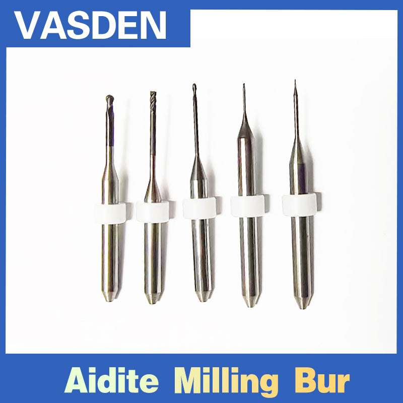 Aidite Mechine DC Zirconia Diamond Coating Milling Burs For CAD CAM