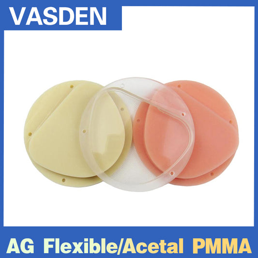 PMMA Flexible Pesin Disc AG Acetal Materials Partial Denture