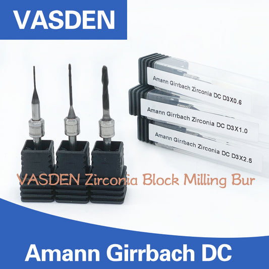 Amann Girrbach DC Zirconia Diamond Coating Milling Burs For Dental CAD CAM