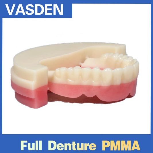 PMMA Full Denture Multilayer Resin Disc 98mm Acetal Materials Partial Denture With Gums