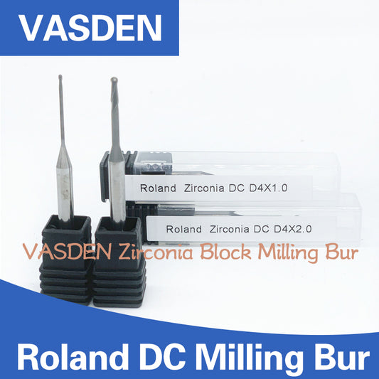 Roland Mechine DC Zirconia Diamond Coating Milling Burs CAD CAM