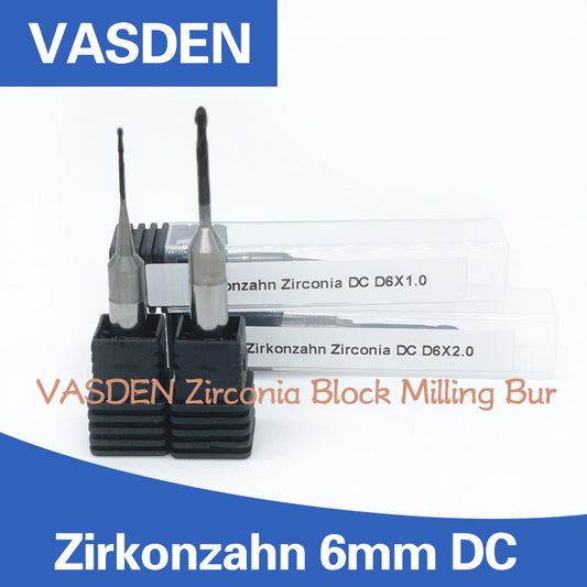 Zirkonzahn M1 Mechine DC Zirconia Diamond Coating Milling Dental CAD CAM Materials