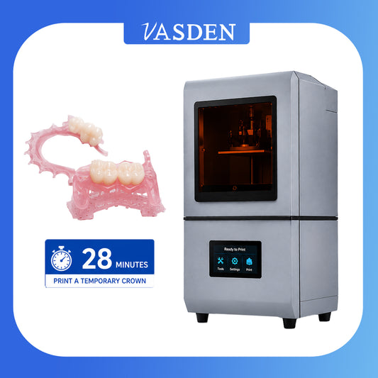 Portable RIZHOZ High Precision Dental 3D Printer Fast Printing Modeling Resin Printer with Rapid Heating