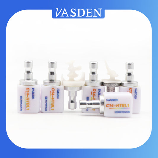 VASDEN Monolayer C14 Glass Ceramic Aesthetic Veneer 5Pcs/Box Dental CADCAM Material