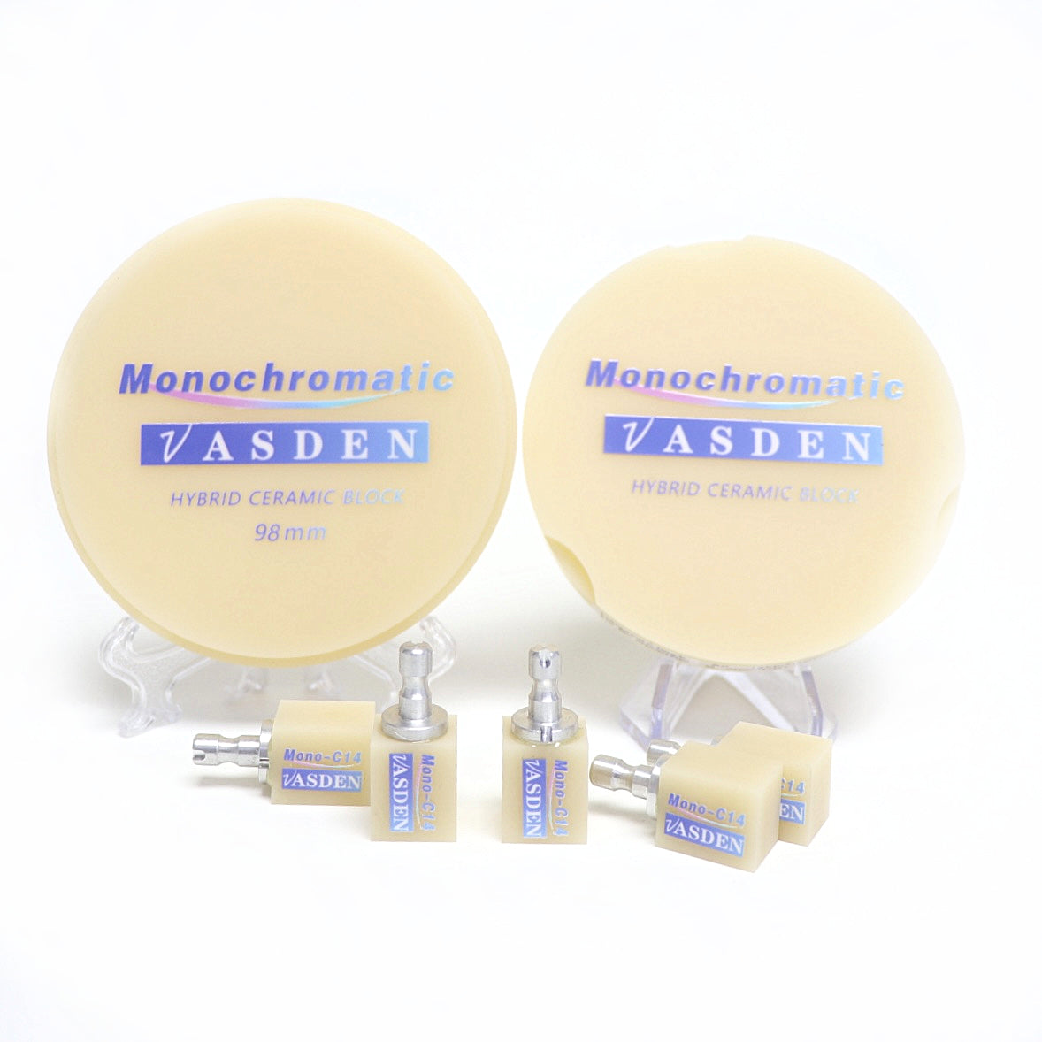 VASDEN C14 Dental Monochromatic Composite Disc Mono Shade Hybrid Ceramic Block