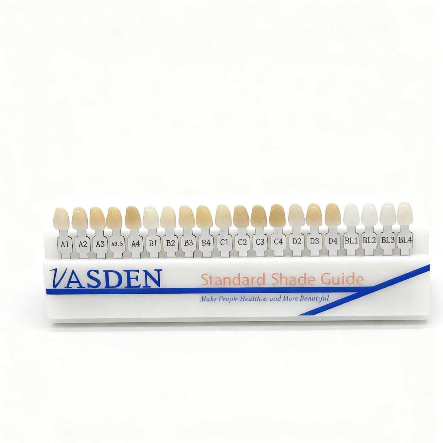 Vasden Dental 4D Zirconia Tooth 16 Color Ceramic Teeth Matching and Comparison Plate Laboratory Materials A1-D4 BL1-BL4