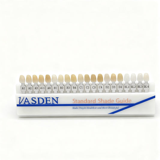 Vasden Dental 4D Zirconia Tooth 16 Color Ceramic Teeth Matching and Comparison Plate Laboratory Materials A1-D4 BL1-BL4