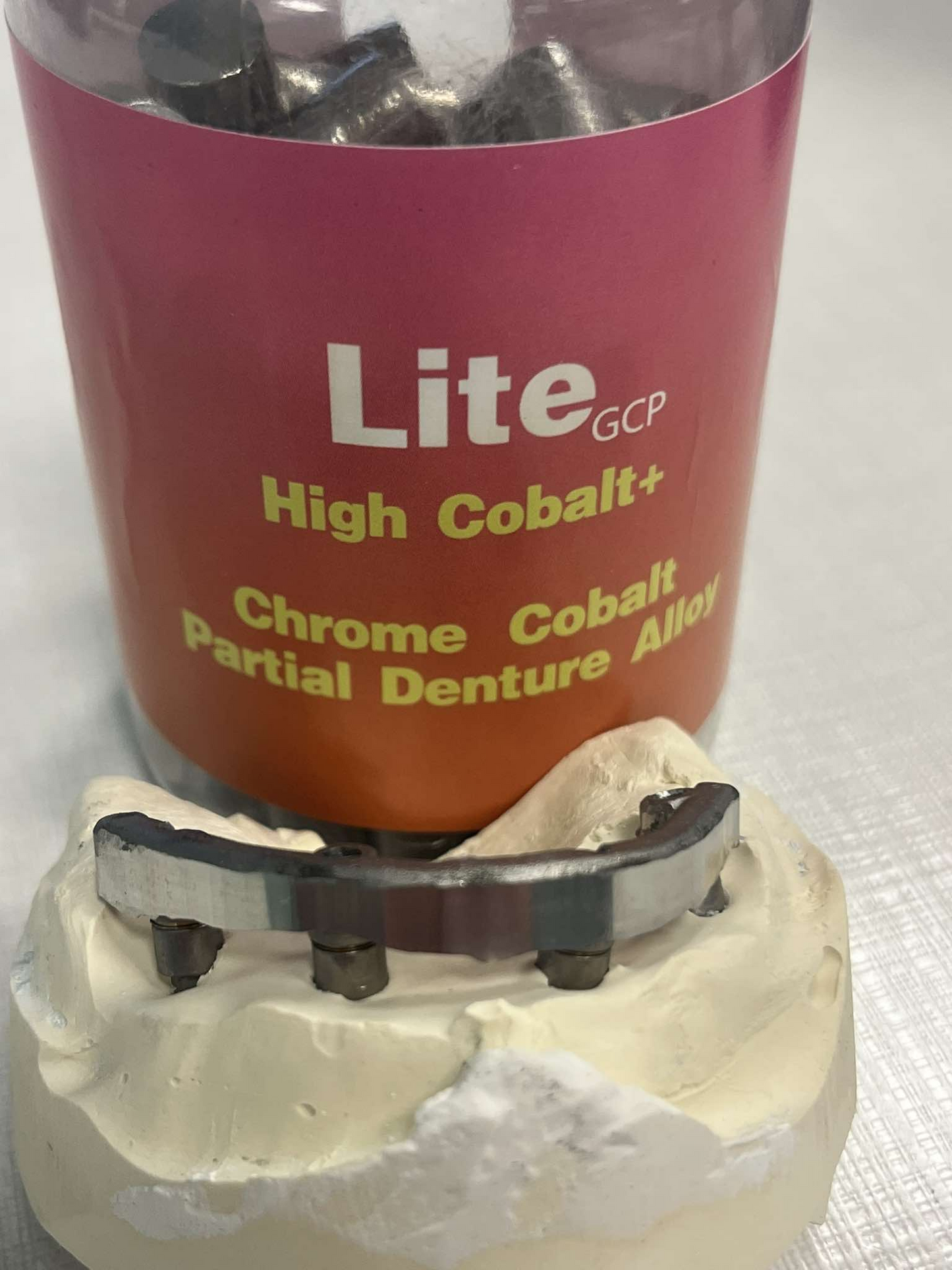 FEN High Heat Cobalt Chromium Partial Denture Alloy – Shot Splash Form, 2 Lb – USA Made