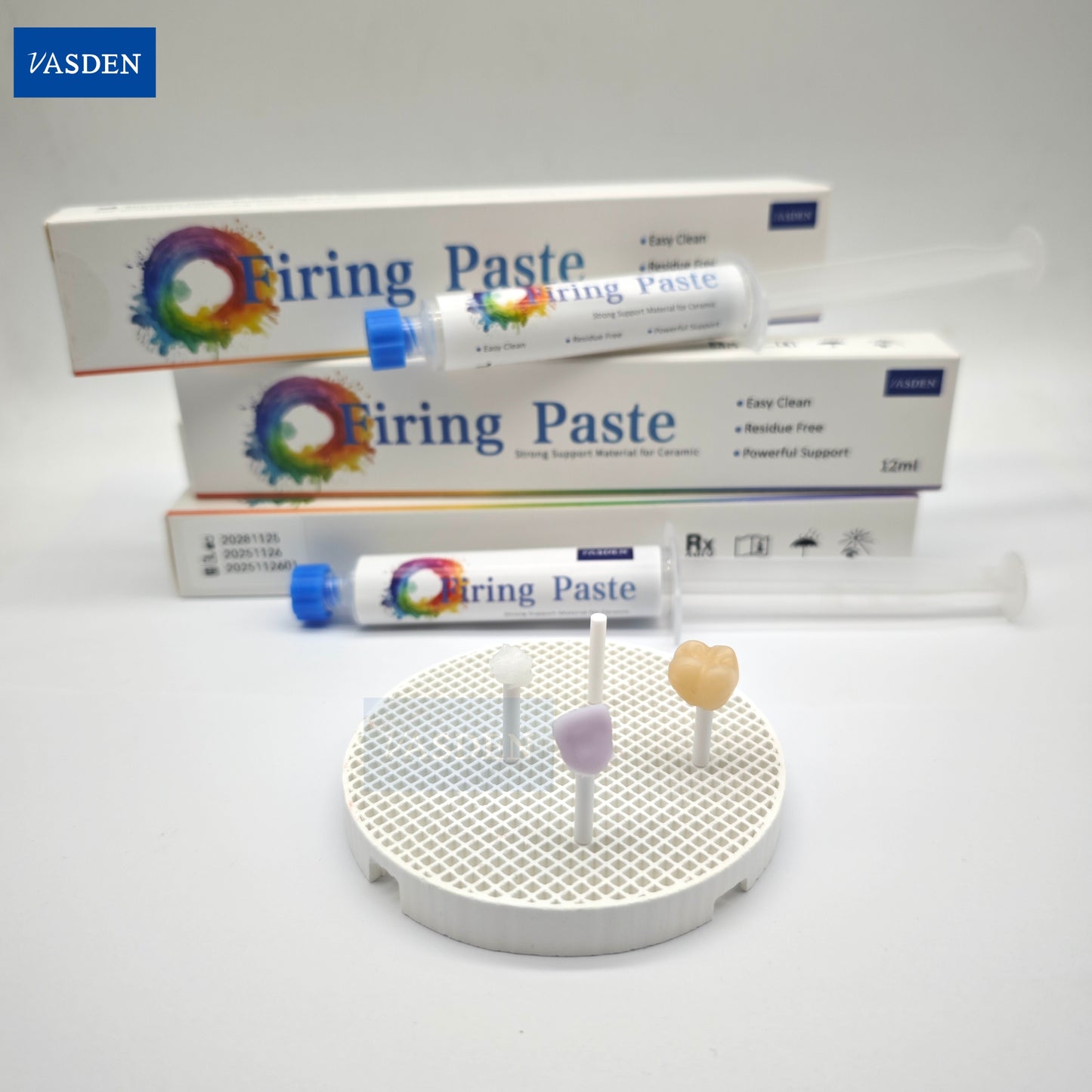 Vasden Firing Paste Dental Restorations Sintered Retention Materials 12ML/PCS Sintering Paste