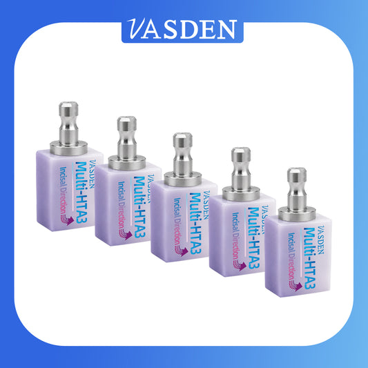 VASDEN Dental Multilayer Glass Ceramic C14 Aesthetic Veneer CADCAM Material