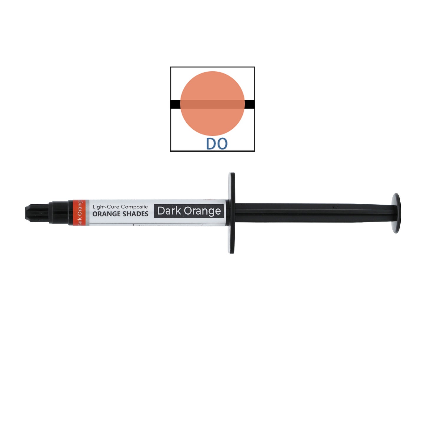 Rizhoz 5g Light-Curing Composite Syringe Pink Orange Gum Colors High strength indirect restorative material