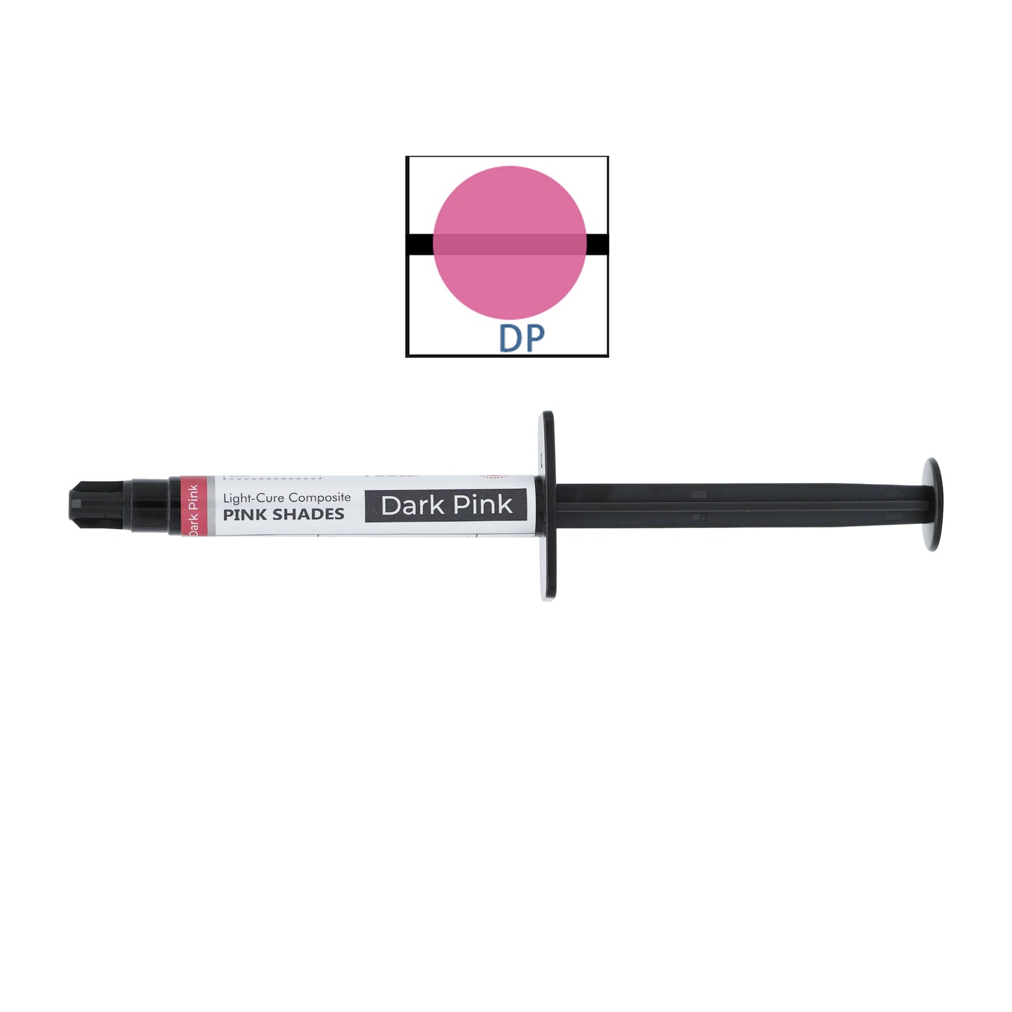 Rizhoz 5g Light-Curing Composite Syringe Pink Orange Gum Colors High strength indirect restorative material