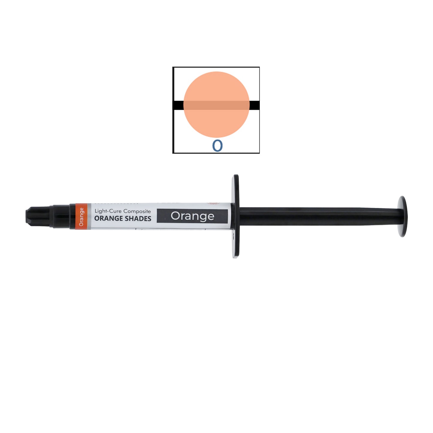 Rizhoz 5g Light-Curing Composite Syringe Pink Orange Gum Colors High strength indirect restorative material