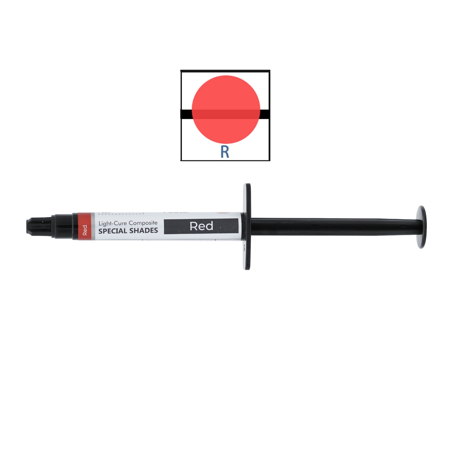 Rizhoz 5g Light-Curing Composite Syringe Pink Orange Gum Colors High strength indirect restorative material