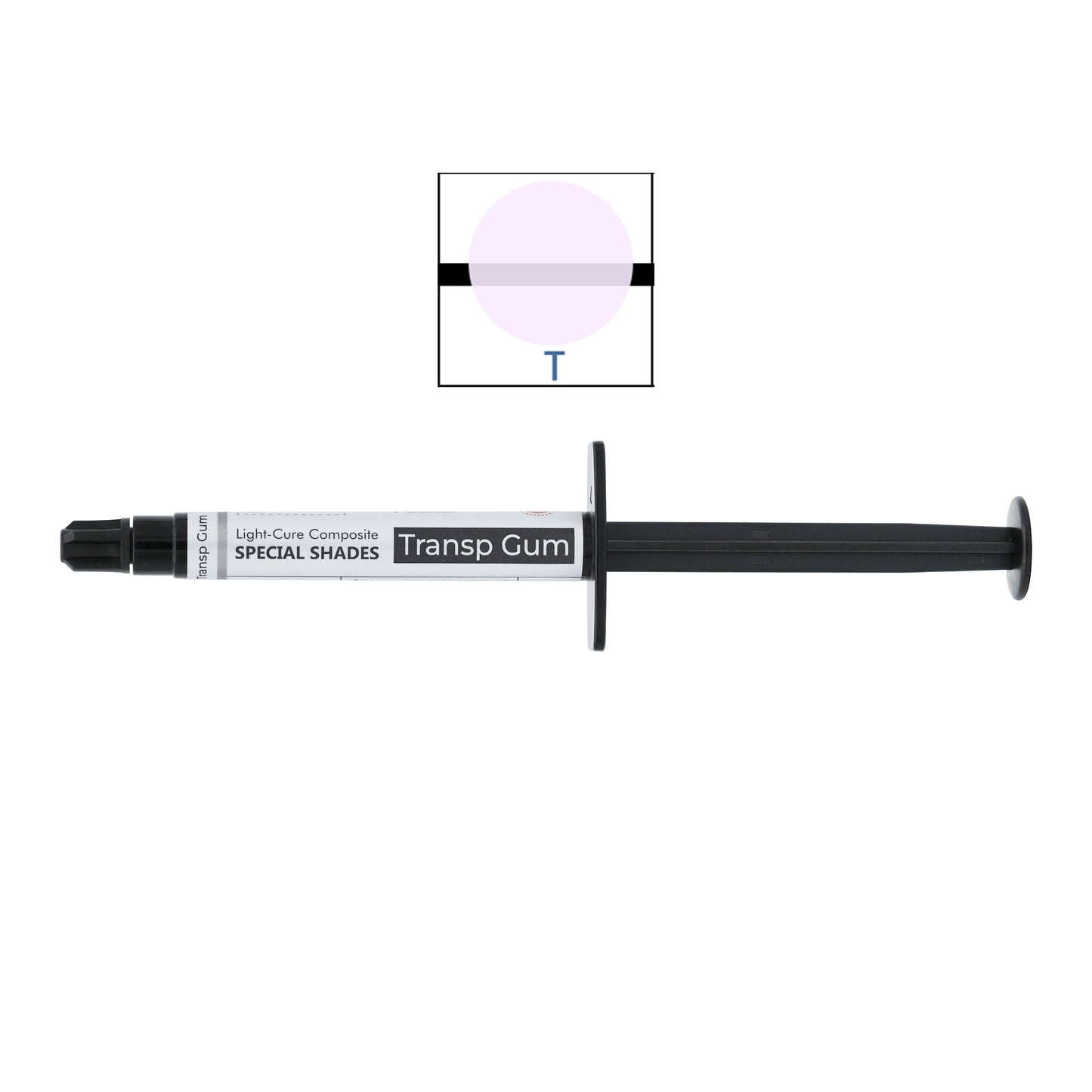 Rizhoz 5g Light-Curing Composite Syringe Pink Orange Gum Colors High strength indirect restorative material