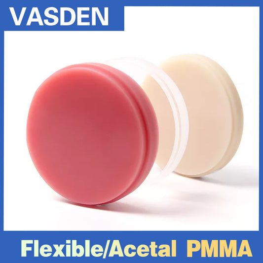 PMMA Flexible Pesin Disc 98mm کەرەستەی ئەسیتال ددانی درووستی بەشەکی