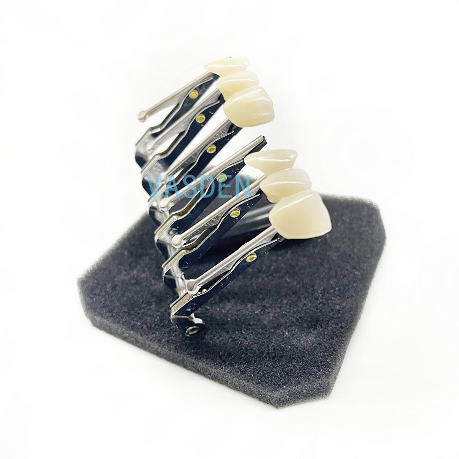 Стоматологический лабораторный техник, инструменты для остекления, эмалированный фарфоровый шестигранный зажим, зажим с шестью зубами