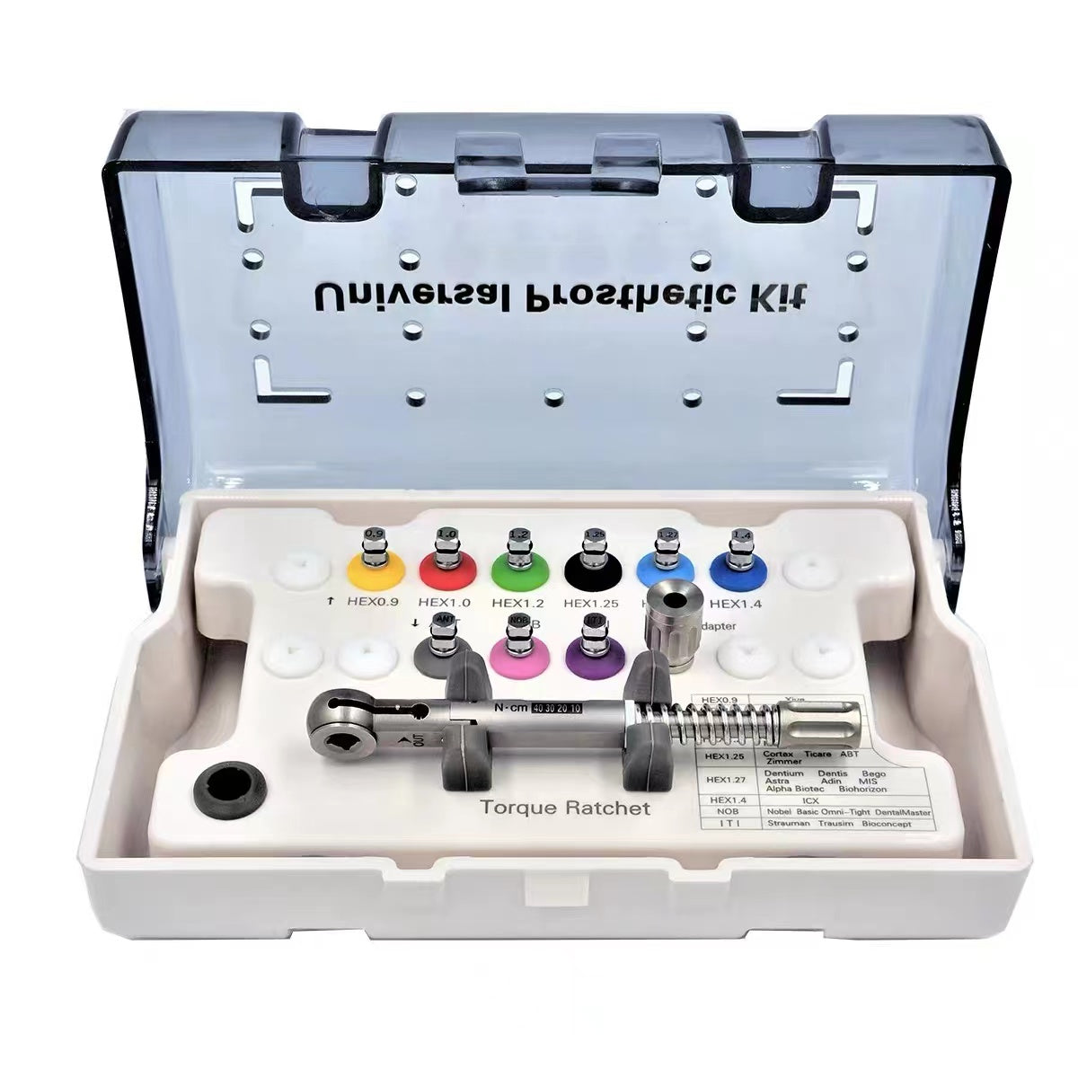 Dentist Tools Restoration Kit Universal Wrench Screwdriver Torque Ratc ...