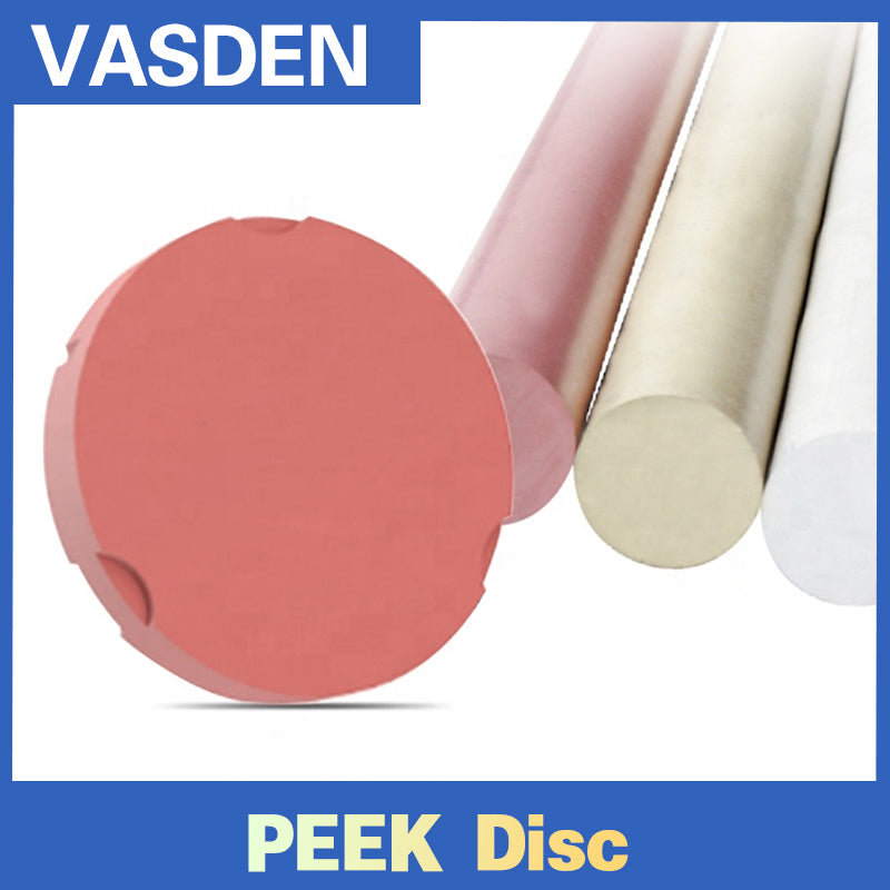 Pink Color PEEK/HPP Block 98mm Polyetheretherketone CAD CAM Material ...
