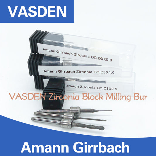 Amann Girrbach Mechine DLC PMMA ئەڵماس پۆشینی فرێدان Burs بۆ CAD CAM